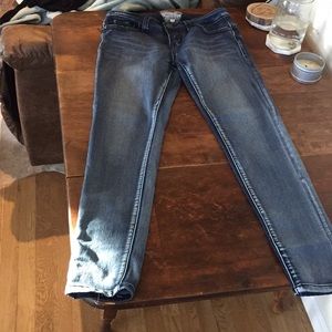 Skinny jeans fun wash